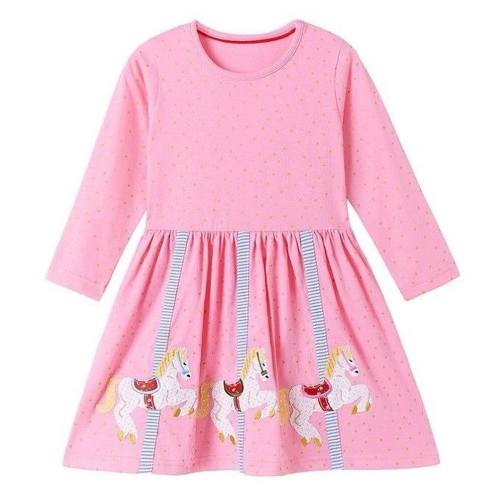 Pink Carousel Dress